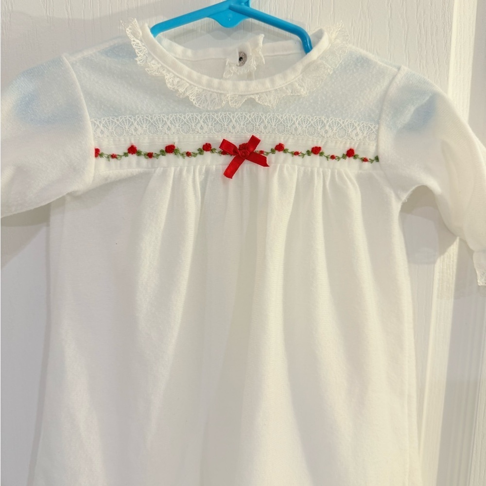 Vintage mothercare White Baby gown - Picture 2 of 4